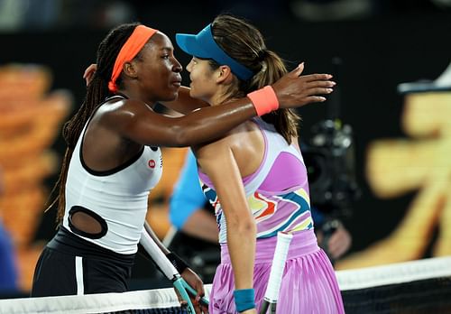 Coco Gauff and Emma Raducanu - Source: Getty