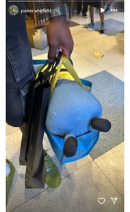 Bronny James' girlfriend Parker Whitfield shares a photo of their time.