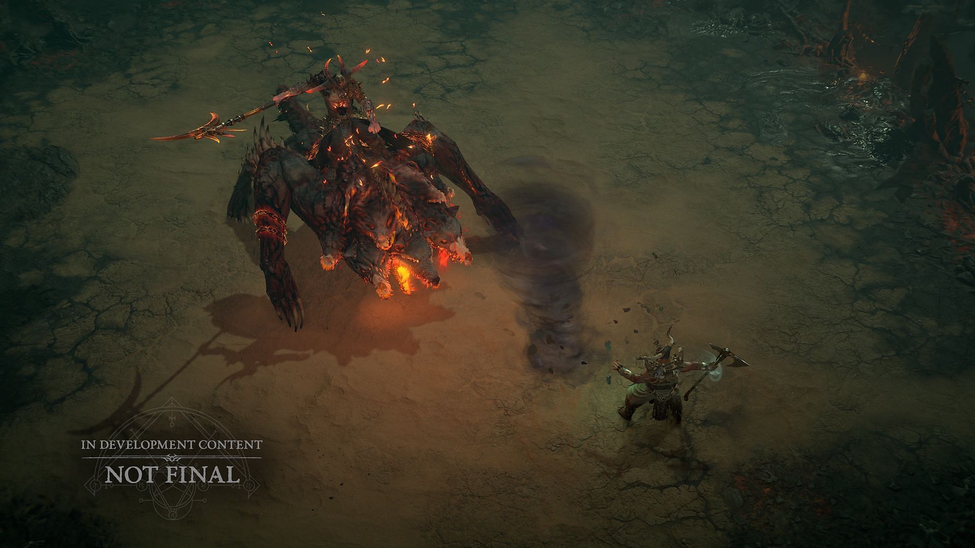 If you manage to kill the Amalgam first, Astaroth enters a resurrection phase (Image via Blizzard Entertainment)