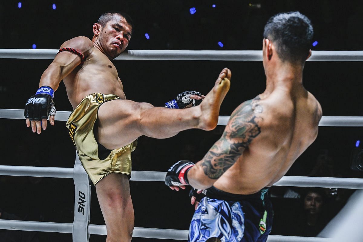 Nong-O exacted his revenge over Kongthoranee at ONE Fight Night 31. [Photo via: ONE Championship]