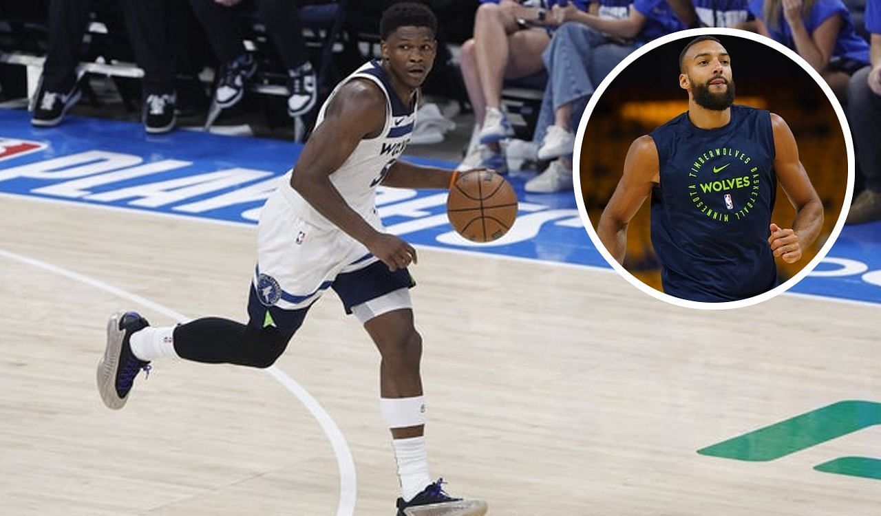 Rudy Gobert defends Anthony Edwards