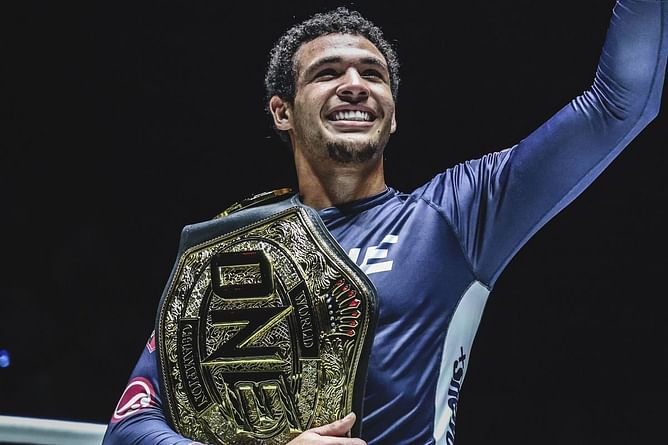 “Keep defending my belt” - Tye Ruotolo says ONE gold is his top priority