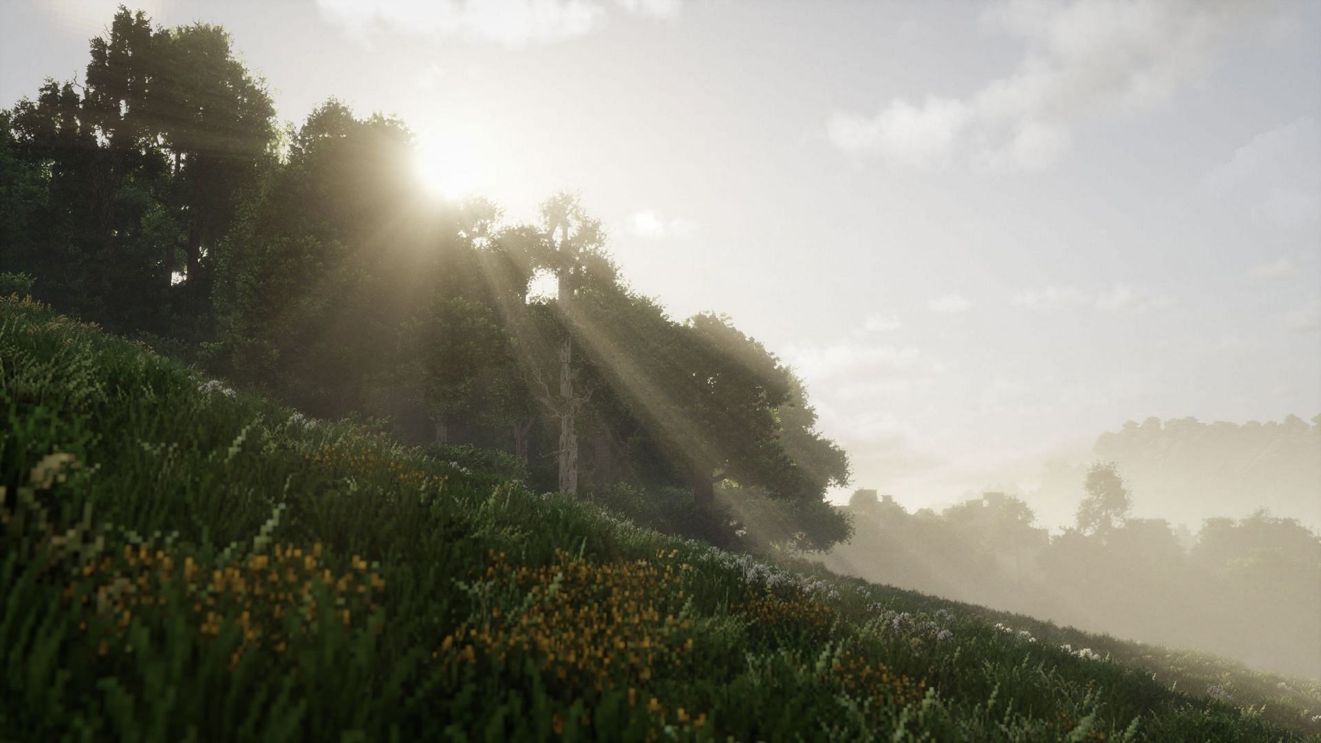 One modpack and one world can completely change how Minecraft looks. (Image via Sportskeeda Gaming || Mojang Studios)