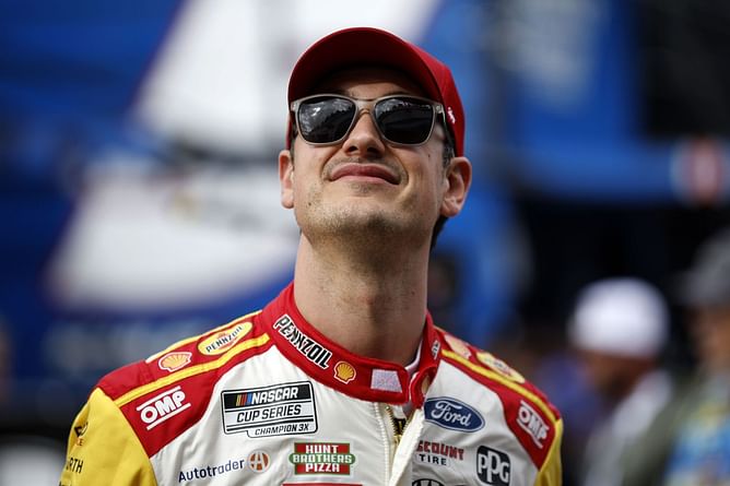 Joey Logano makes his emotions on North Wilkesboro’s ‘old feeling’ repave crystal clear