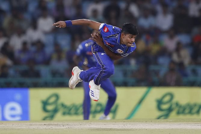 Why was Corbin Bosch substituted for Ashwani Kumar during MI vs GT IPL 2025 match?