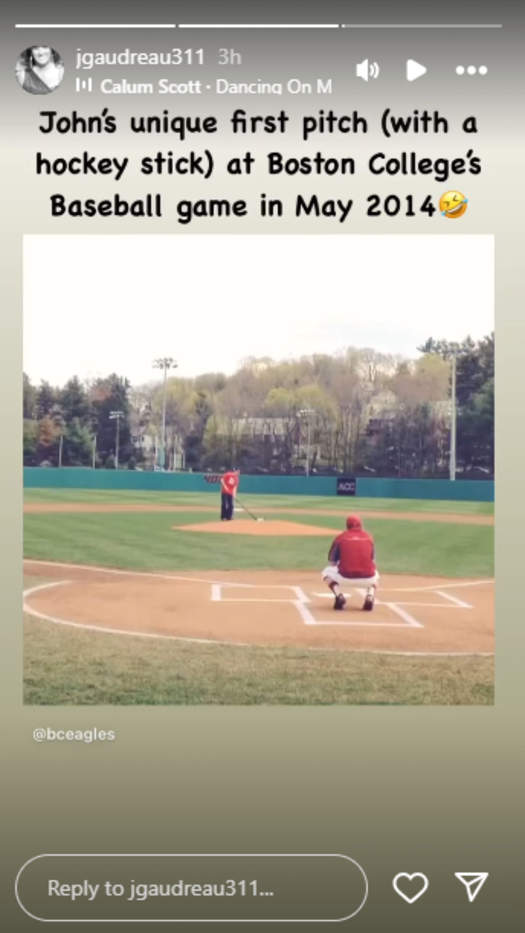 Prostredníctvom Instagramu/@jgaudreau311