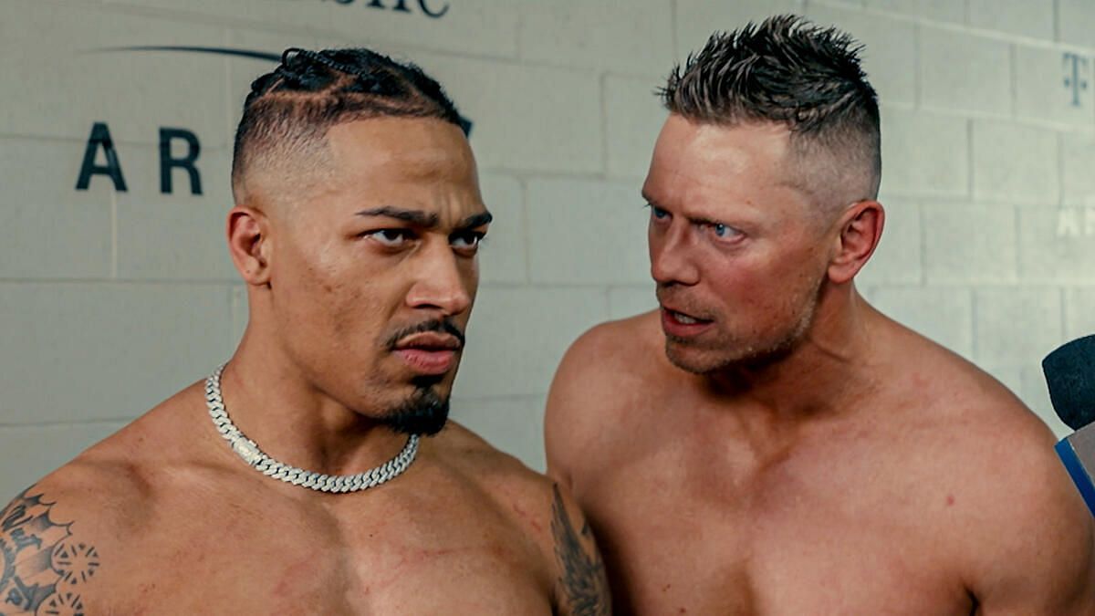 Carmelo Hayes and The Miz. (Photo: WWE.com)