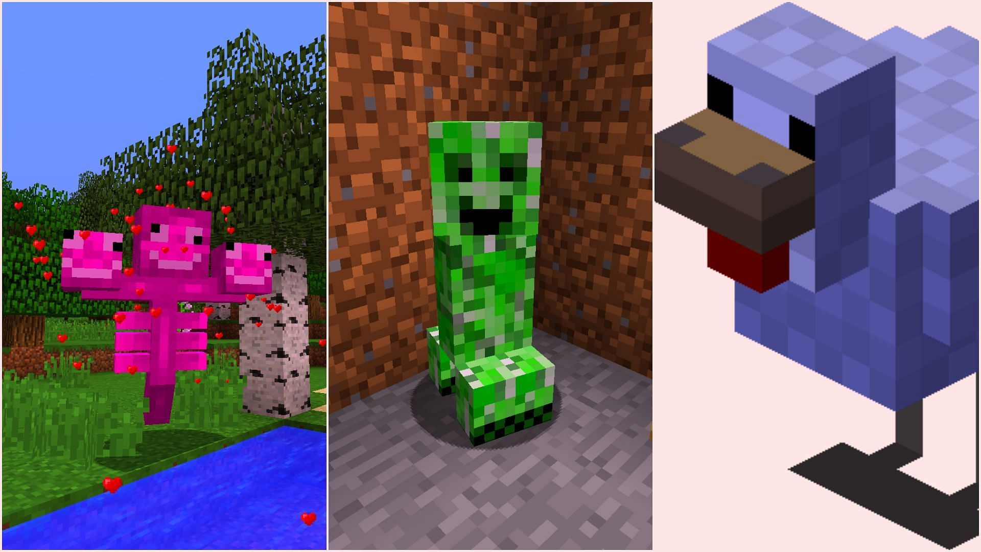 Mojang has added lots of joke mobs in April Fools updates. (Image via Minecraft Wiki || Mojang Studios)