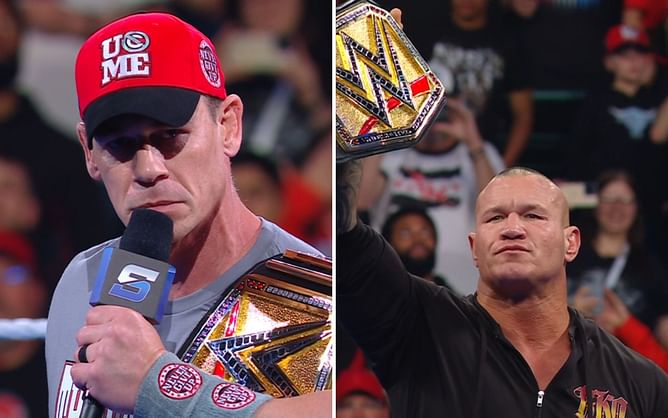 John Cena takes a massive shot at Randy Orton's past dr*g test failure