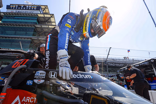 Felix Rosenqvist at the 109th Running Of The Indianapolis 500 - Source: Getty