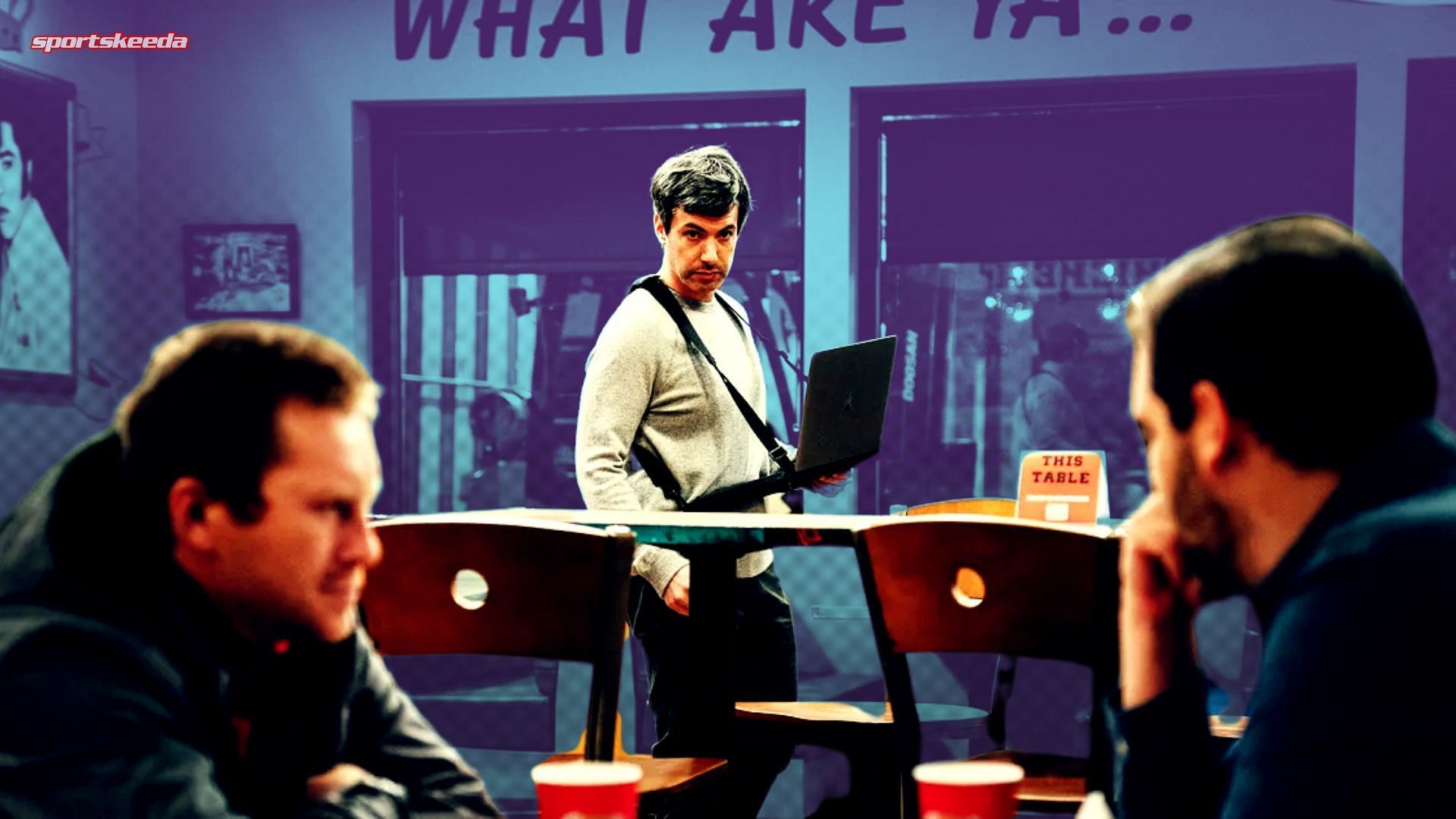 Nathan Fielder in The Rehearsal season 2 (Custom cover edited by Sportskeeda, original Image via YouTube/@HBO)