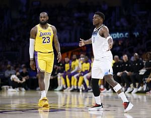 "We beat the best player ever": Anthony Edwards' first statement after knocking out LeBron James creates stir