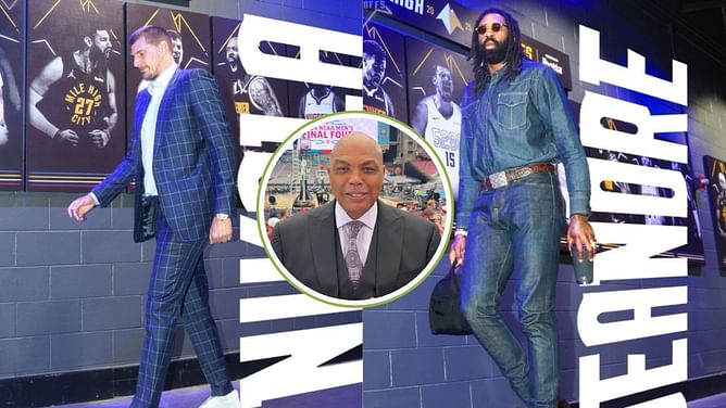 Charles Barkley asks Nikola Jokic bizarre kiss question