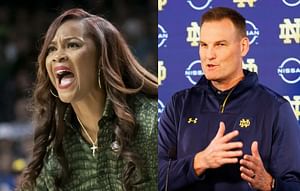 HC Niele Ivey drops 2-word reaction as GM Pat Garrity addresses Notre Dame for the first time