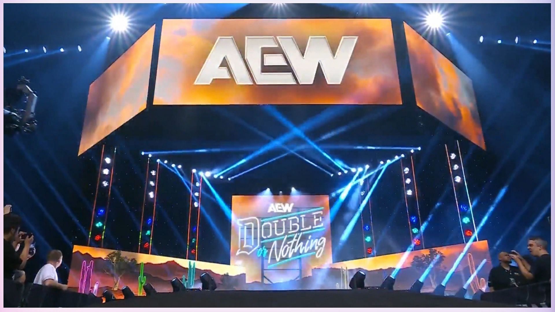 Double or Nothing saw a gruesome sight (via AEW