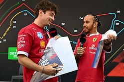 Lewis Hamilton drops 'I've got one tenth' remark as Charles Leclerc grabs headline times