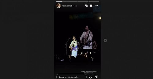 Raiders' Brock Bowers and gf Cameron Rose enjoy offseason night out at Noah Kahan concert/@rosesnewell
