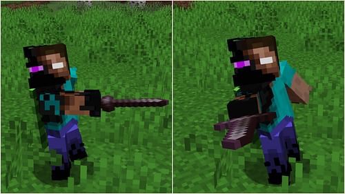 Better Combat adds various smooth animations and attack methods. (Image via Sportskeeda Gaming || Mojang Studios)