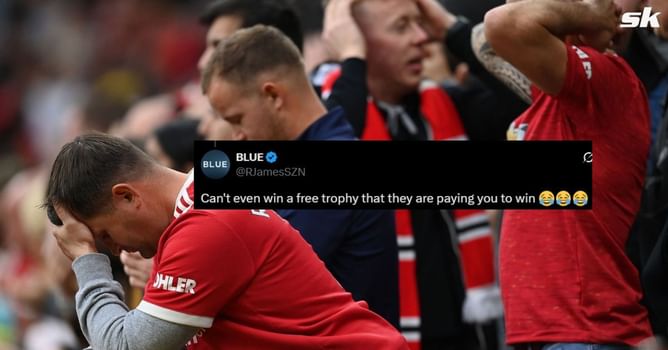 "Embarrassed to support this", "Lucky not to get relegated" - Fans react as Manchester United lose to ASEAN All-Stars