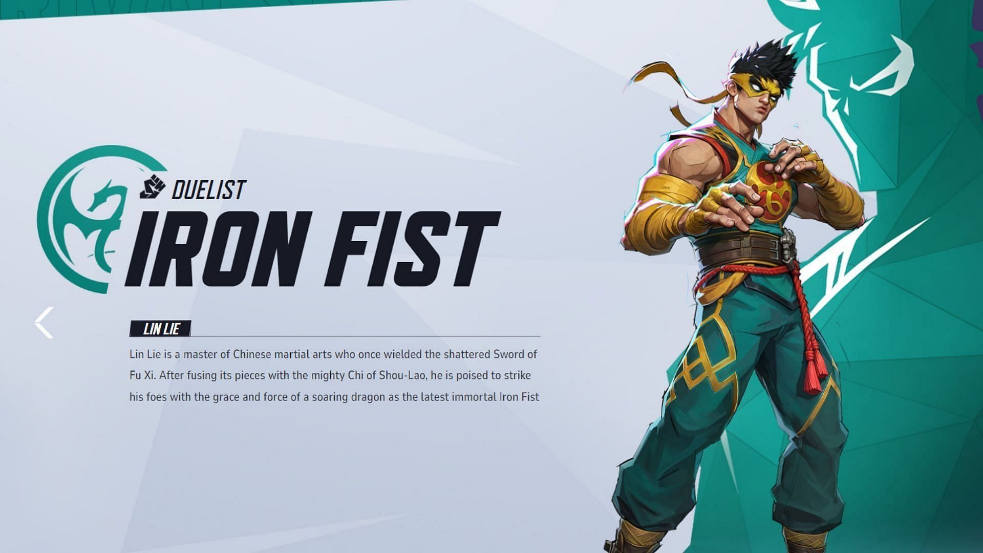 Iron Fist in Marvel Rivals (Image via NetEase Games)