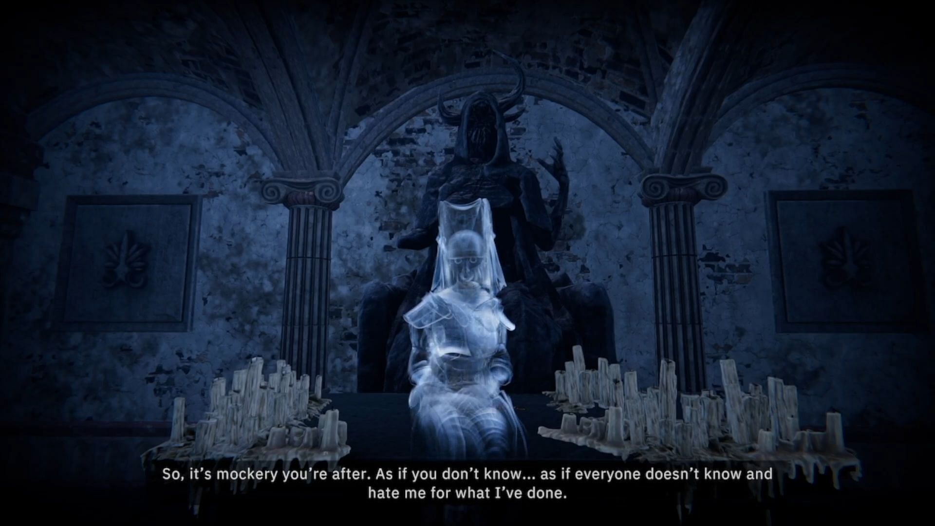 Talking to Aideen (Image via Awaken Realms)
