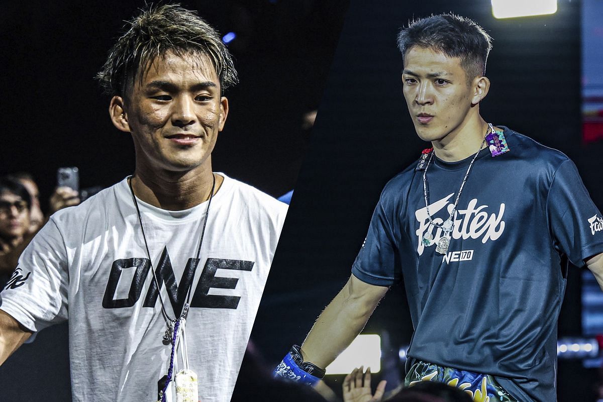 Yuki Yoza (left) and Masaaki Noiri (right). [Photos from ONE Championship]