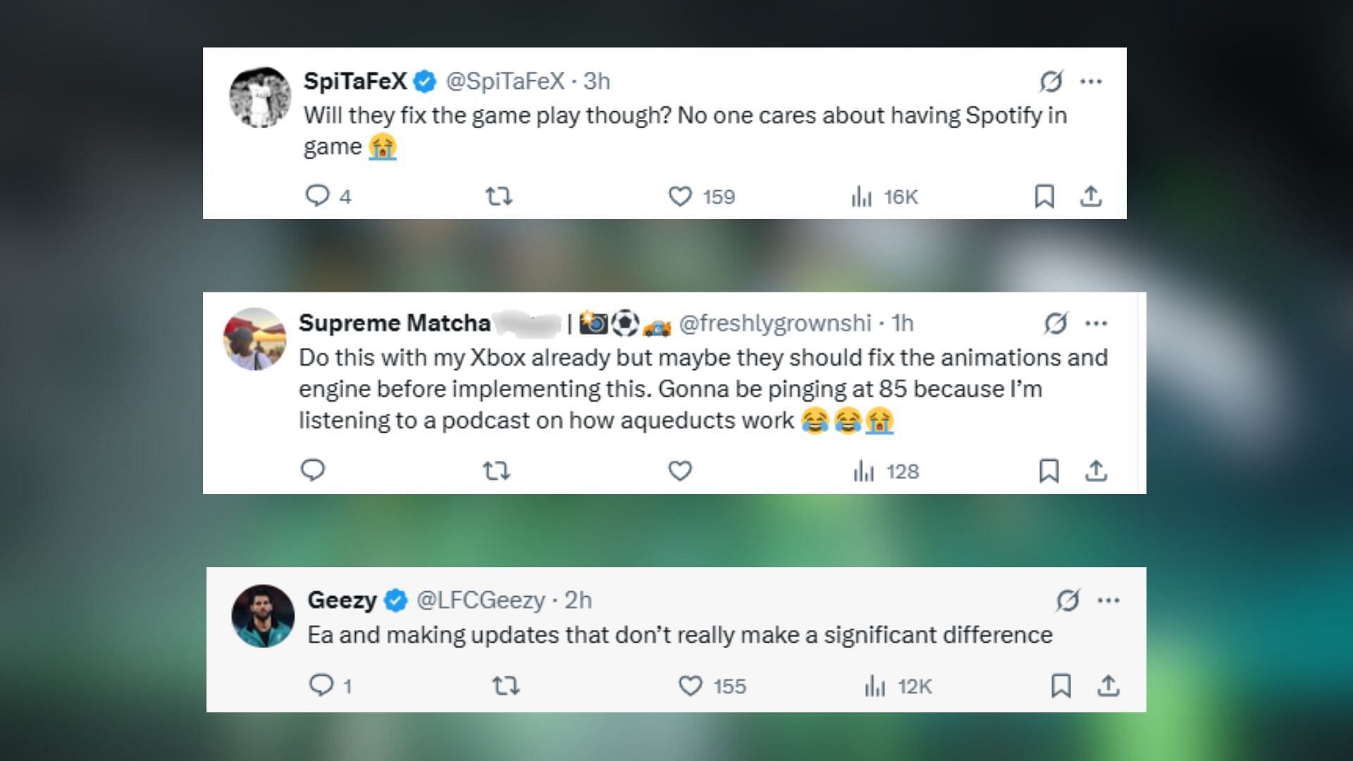 Negative comments about the collaboration (Image via X)