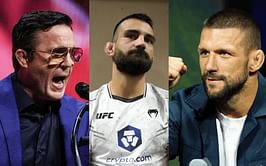 Benoit Saint Denis faces heat as Chael Sonnen joins Mateusz Gamrot in calling out "fake tough guys"