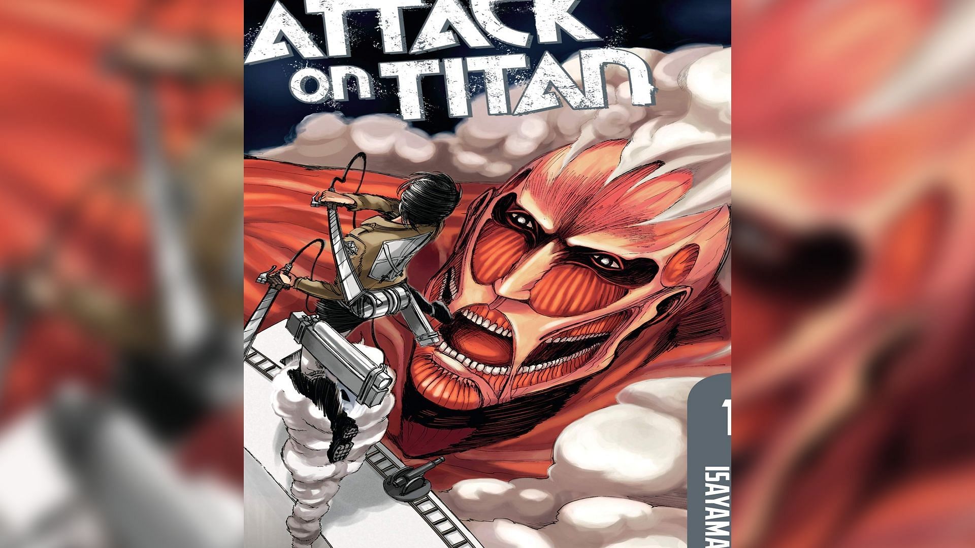 Cover of Attack on Titan by Hajime Isayama (Image via Kodansha and Kodansha USA)
