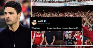 "What the actual f**k is wrong with him", "Forgotten how to play" - Fans unhappy with Arsenal star after 2-2 Liverpool draw