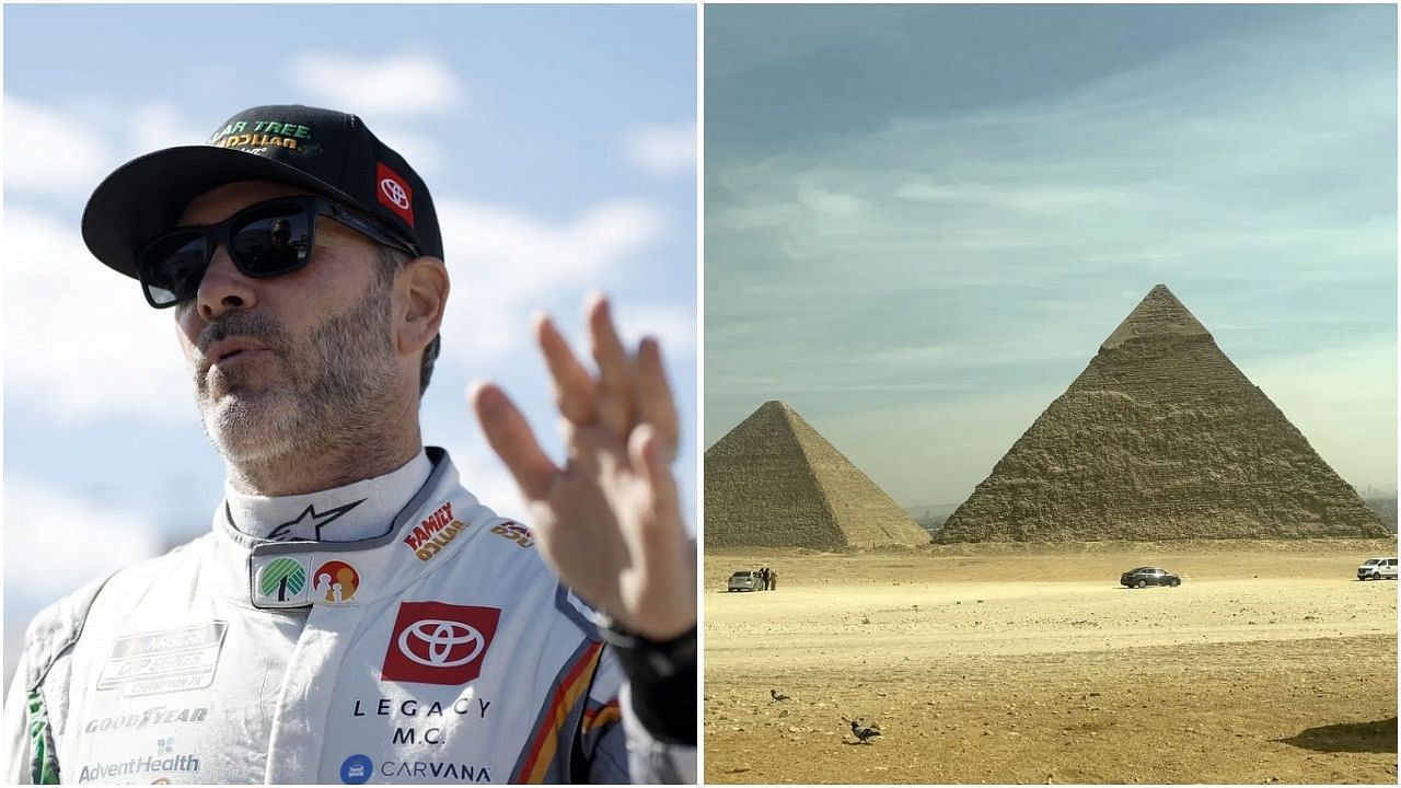 Jimmie Johnson reflects on ancient engineering after Egypt trip (Getty Images)
