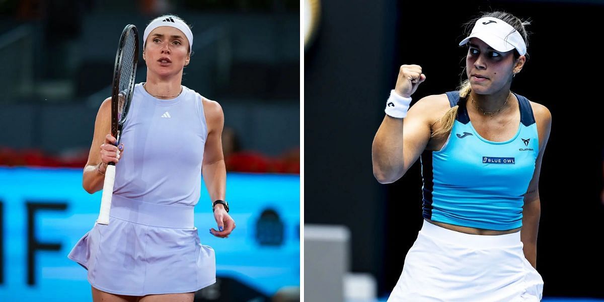 Elina Svitolina vs Jessica Bouzas Maneiro is one of the second-round matches at the Italian Open 2025. (Photos: Getty)