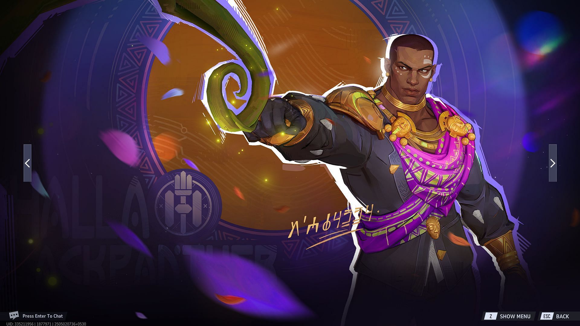 Black Panther Damisa-Sarki costume unlock guide (Image via NetEase Games)