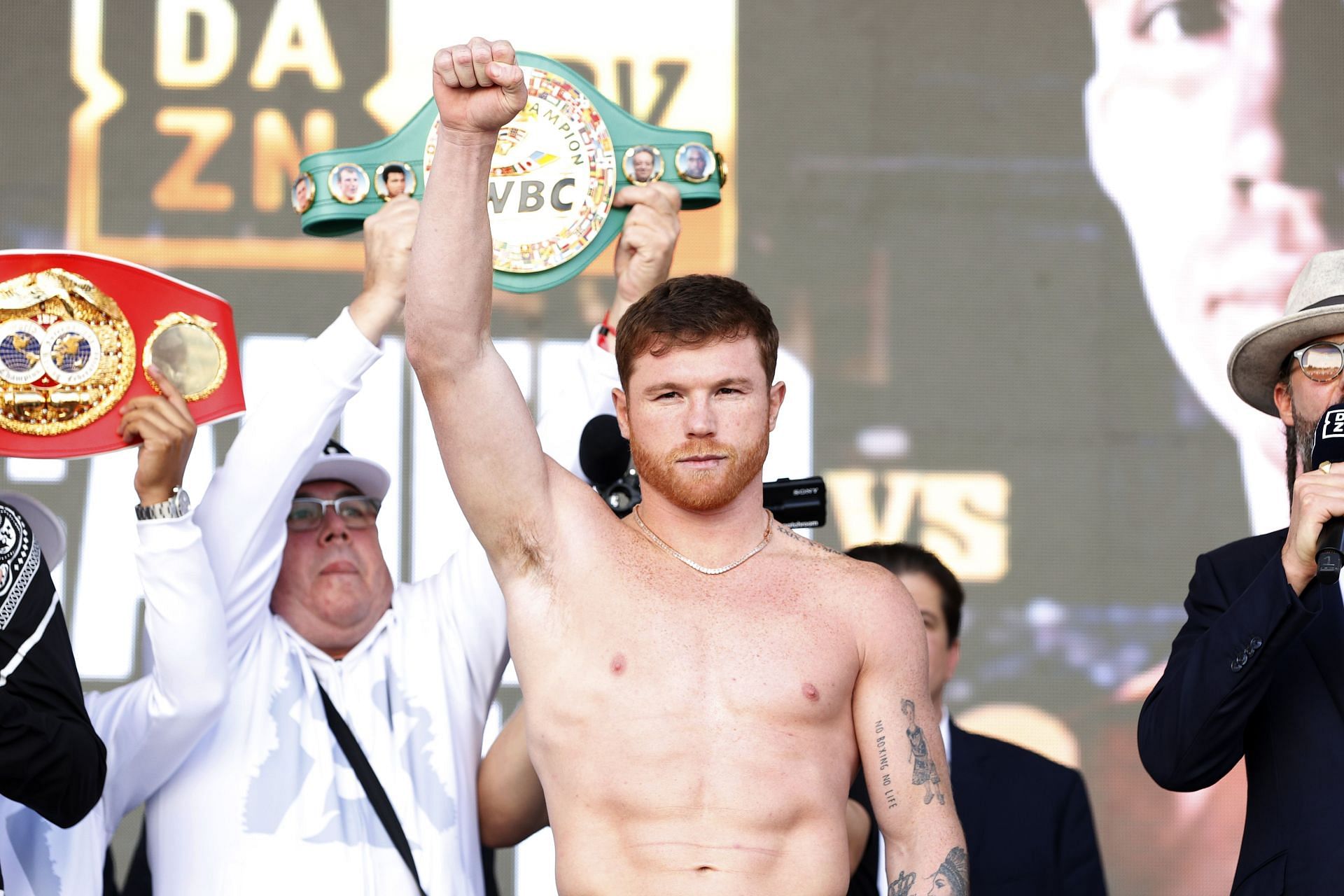 Canelo Alvarez v Gennadiy Golovkin - Weigh-in - Source: Getty