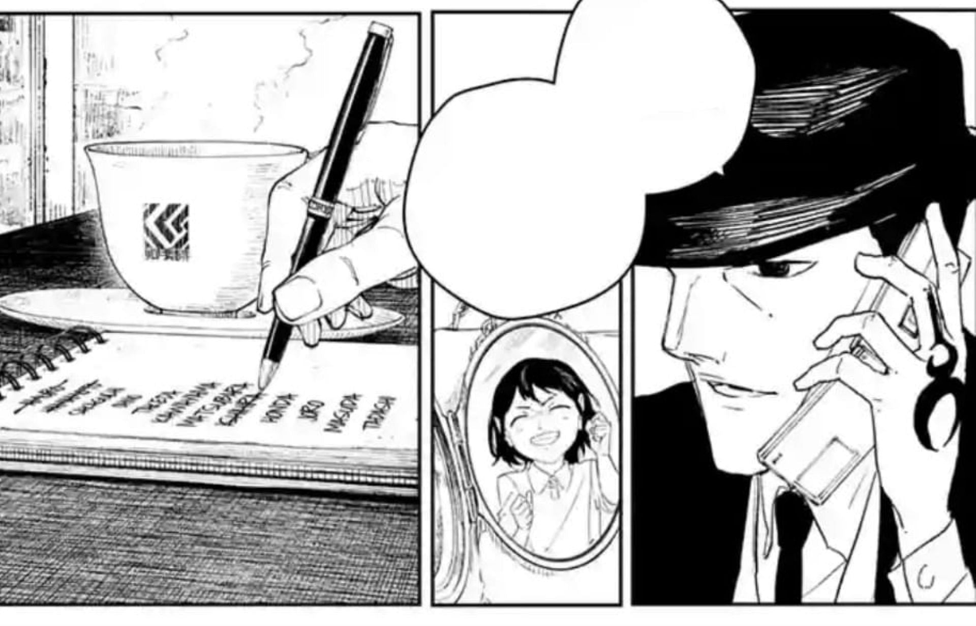 A Hishaku sorcerer in the chapter (Image via Shueisha)