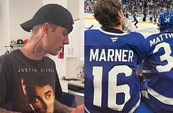 Justin Bieber sends a strong message to Maple Leafs fans following lopsided Game 7 playoff loss against Panthers