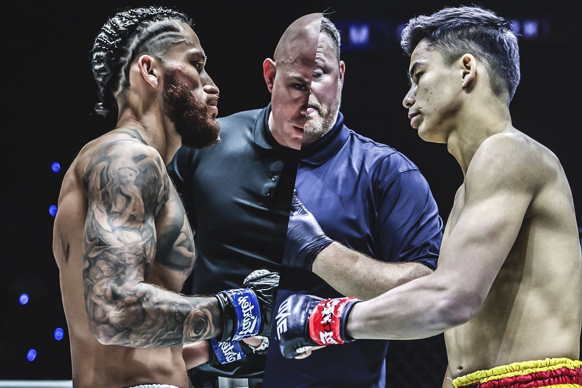 Diego Paez and Johan Ghazali - Photo by ONE Championship