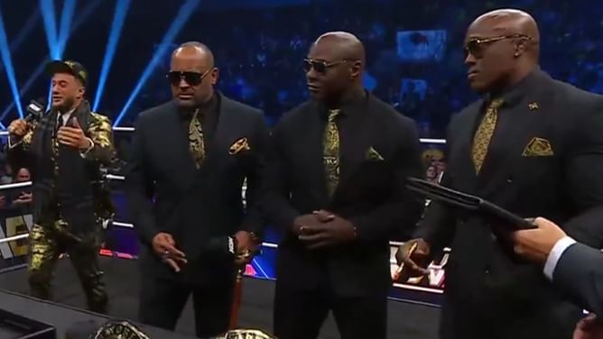 MJF sends a two-word message after officially joining The Hurt Syndicate on AEW Dynamite