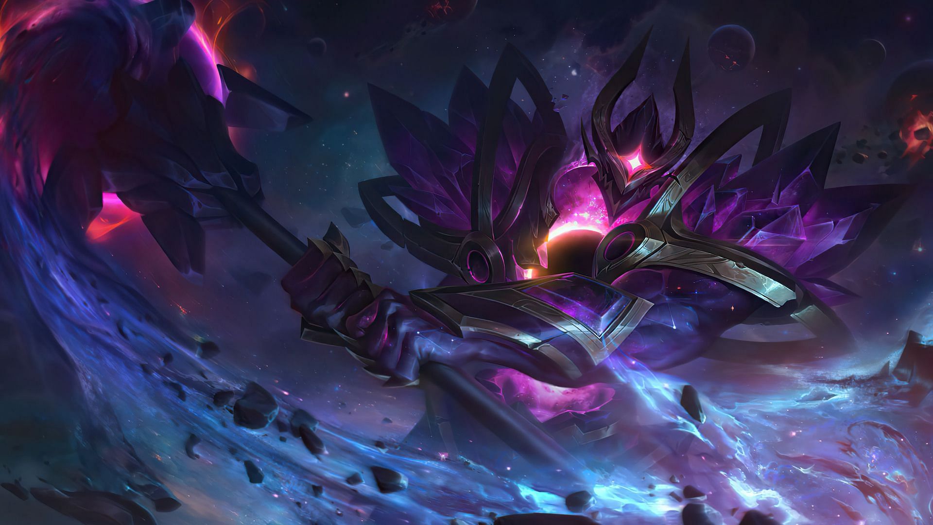Dark Star Mordekaiser in League of Legends (Image via Riot Games)
