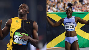 After being named as the Global Tourism ambassador, Usain Bolt raises anticipation for popular Jamaican track meet ft Shericka Jackson