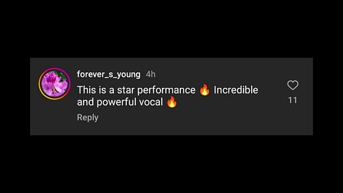 A user reacts (Image via Instagram/nbcthevoice)
