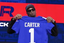 Phil Simms' son gets 100% real on how family rejected Abdul Carter from getting Giants icon's No. 11 jersey-"Mom and sister have gotten involved"