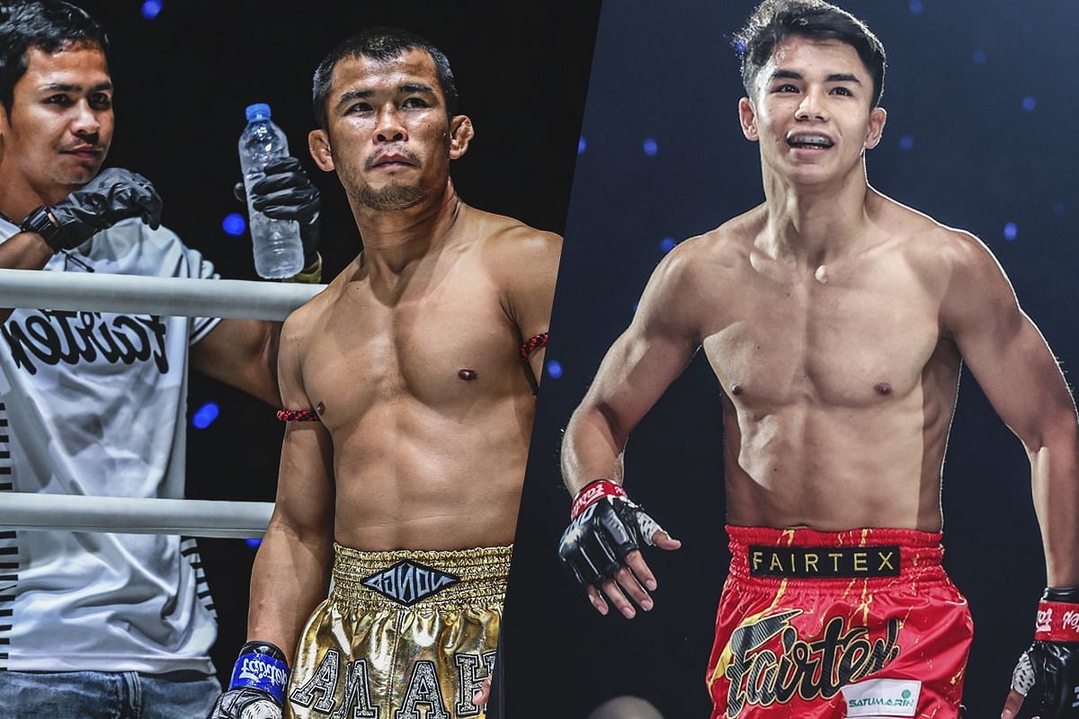 Nong-O Hama and Johan Ghazali - Photo by ONE Championship