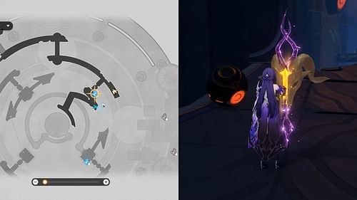 First Golden Scapegoat puzzle location (Image via HoYoverse)