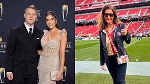 Christian McCaffrey's mom Lisa calls Olivia Culpo a “big baby” in hilarious banter [WATCH]