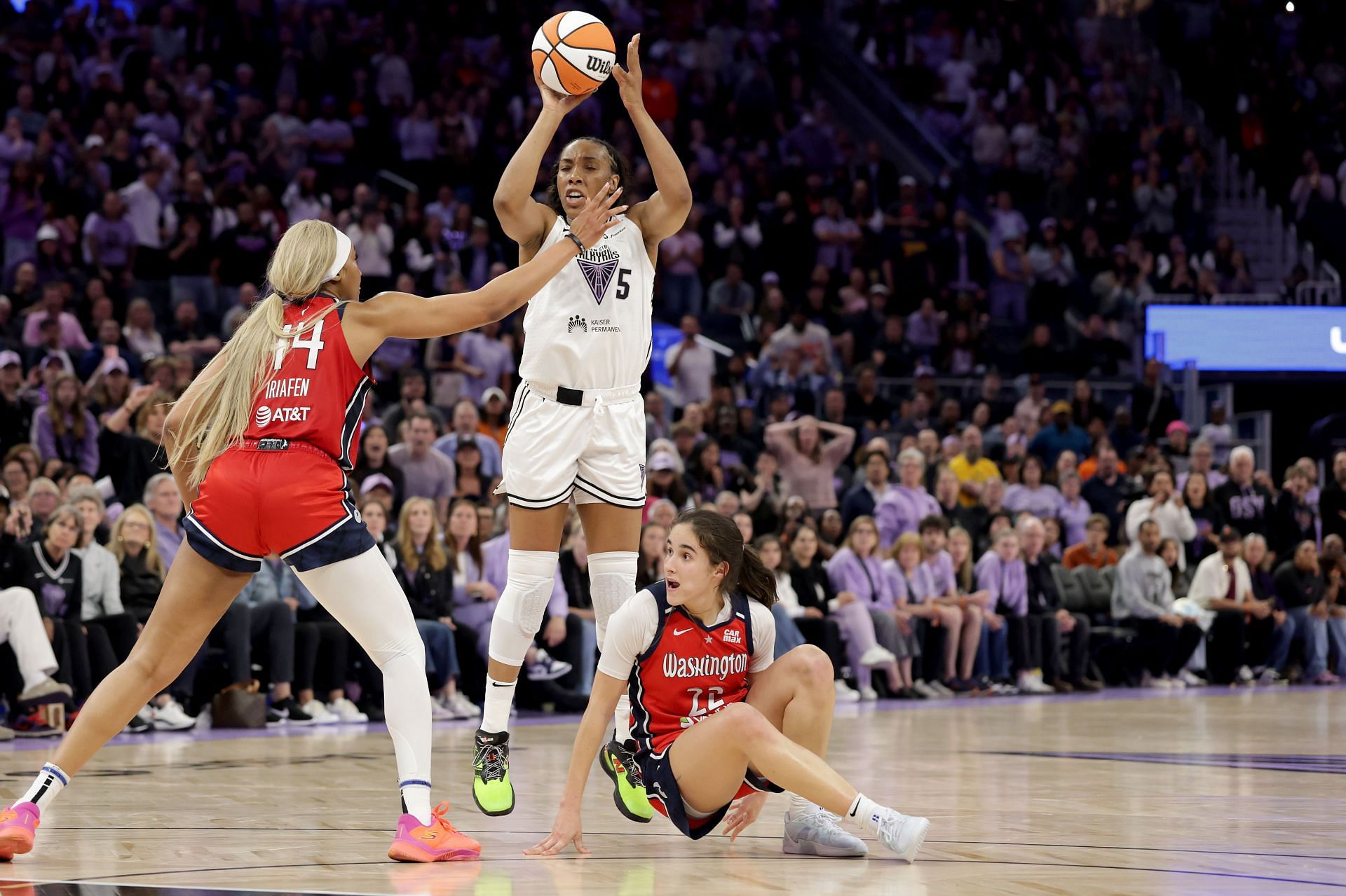 Washington Mystics v Golden State Valkyries - Source: Getty