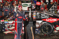 Richard Childress Racing driver Austin Dillon (3) celebrates his first cup win during the Coca-Cola 600 at Charlotte Motor Speedway. - Source: Imagn