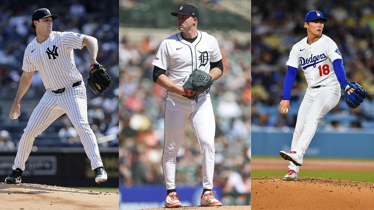 Gerrit Cole, Tarik Skubal, and Yoshinobu Yamamoto (Getty)