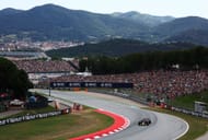 Max Verstappen on track during qualifying ahead of the F1 Grand Prix of Spain - Source: Getty
