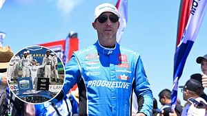 “Not his fault we can’t execute”: Denny Hamlin comes clean on Kyle Larson’s Kansas domination